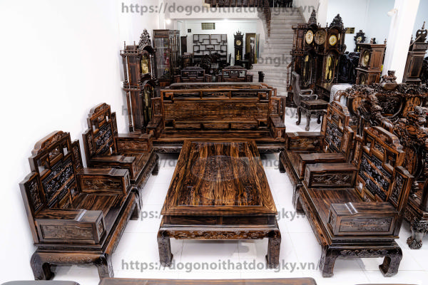 Gỗ Mun Hoa Lào Có Tốt Không, Nội Thất Gỗ Mun Hoa Lào