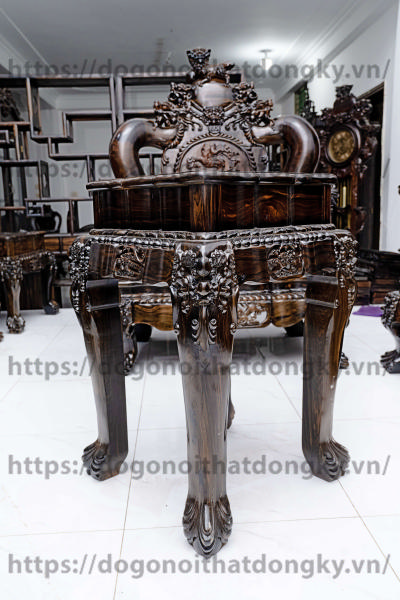 Top 5 Bộ Bàn Ghế Gỗ Mun Đẳng Cấp, Chất Lượng Nhất