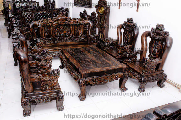 Giá Bộ Bàn Ghế Đỉnh Rồng Gỗ Mun Bao Nhiêu, Có Nên Mua Không