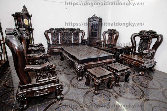 Top 5 Bộ Bàn Ghế Gỗ Mun Đẳng Cấp, Chất Lượng Nhất