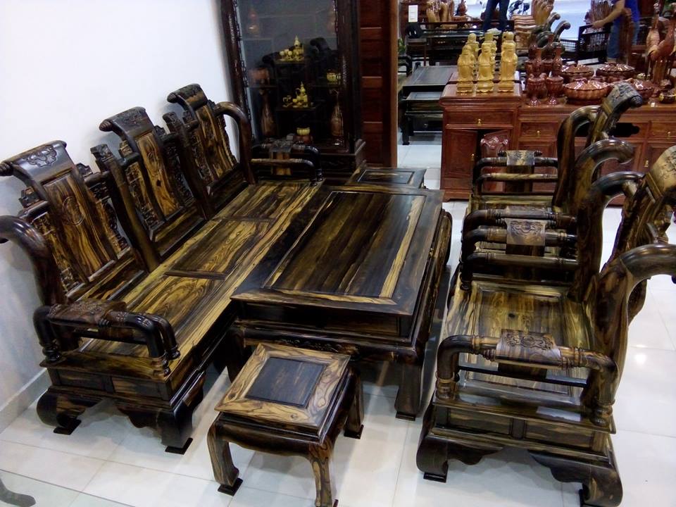 Bộ Bàn Ghế Gỗ Mun Sọc Giá Bao Nhiêu, Mua Ở Đâu