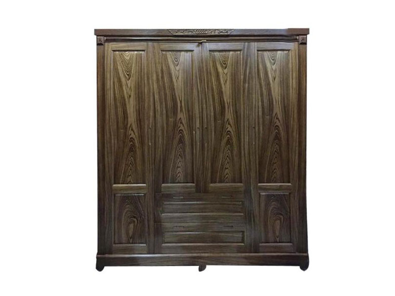 Tủ Gỗ Mun 4 Cánh Vân Đẹp, Giá Rẻ, Chất Lượng